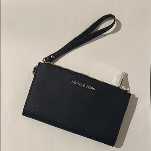 Michael Kors Navy Blue Wristlet